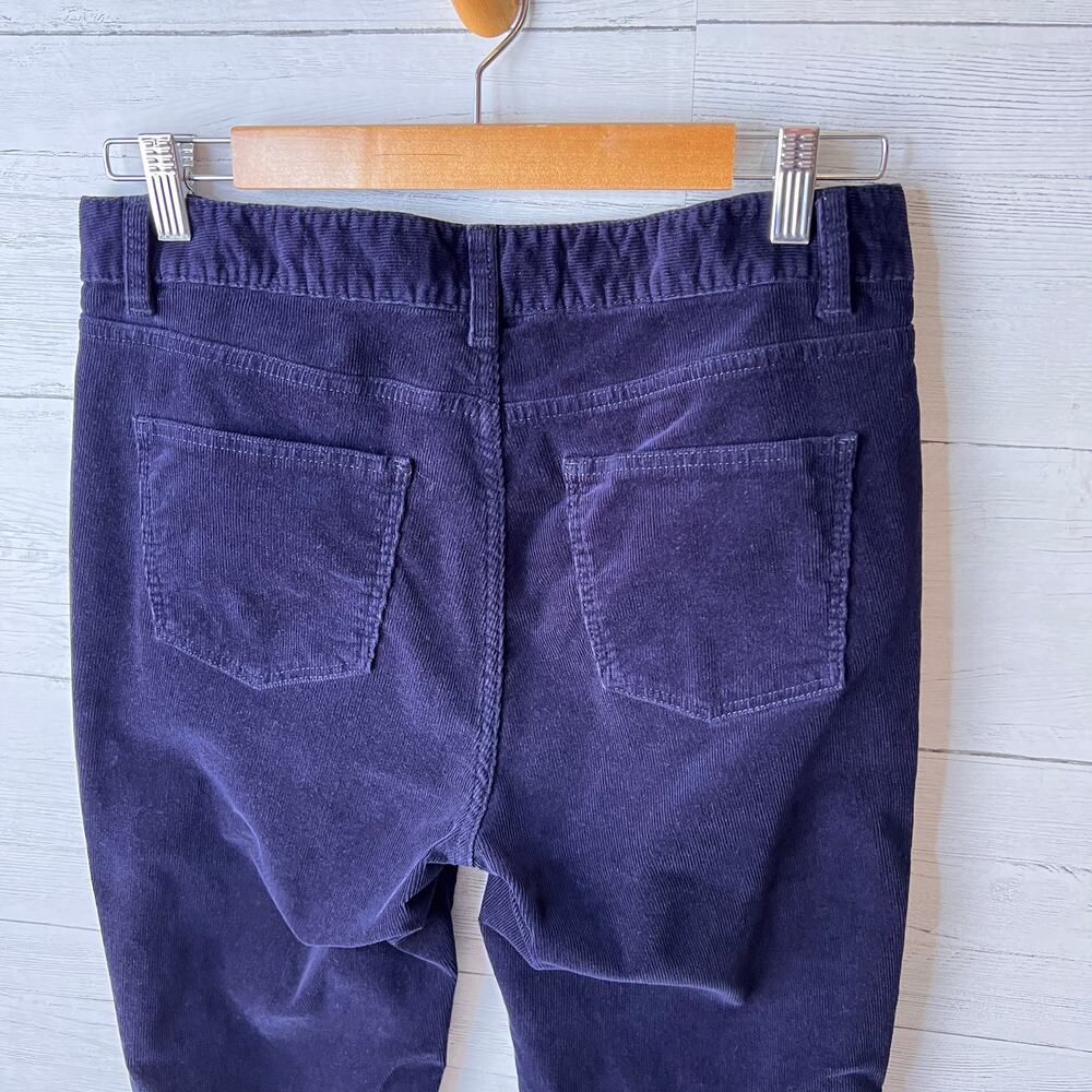 Talbots Pants Womens Size 10 Navy Blue Heritage Corduroy Cotton Blend Stretch - Picture 13 of 16